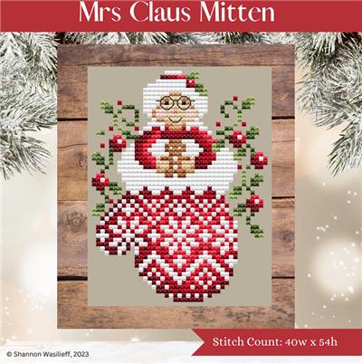 (image for) Mrs Claus Mitten